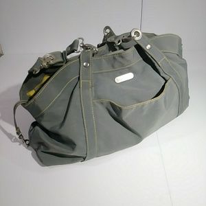 Baggallini Olive Tone Nylon Shoulder Bag